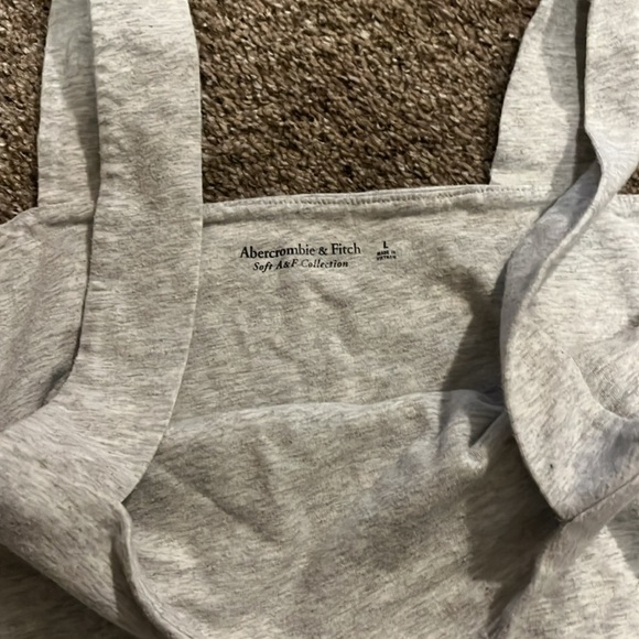 Abercrombie & Fitch grey tank in Large - Picture 2 of 2